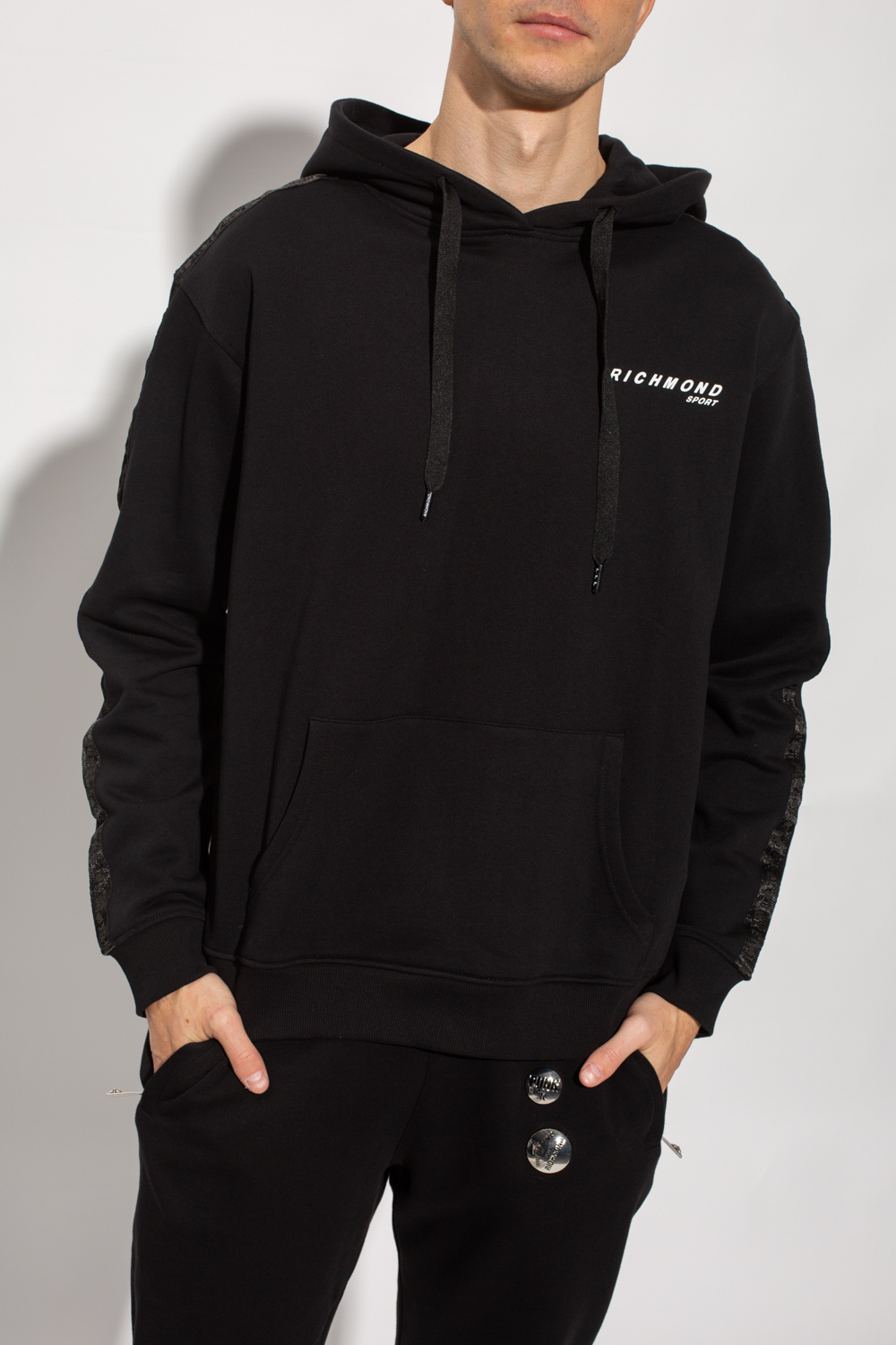 GADID ANONIEM JOHN/BLACK スウェット